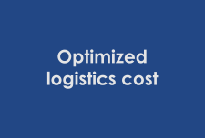 Optimized logistics cost